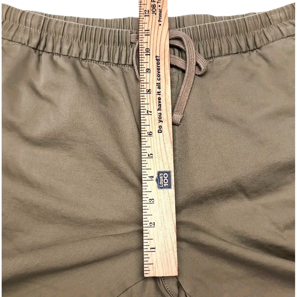 Banana Republic Travel Jogger Pant Mens Size M Xtra Short Workwear Khaki Pull On